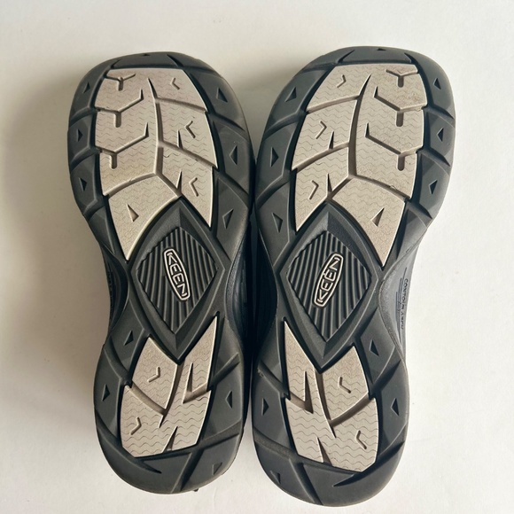 Keen Grey Black Textile Rubber Outsole Sneakers Sandals size 9 - Picture 9 of 14